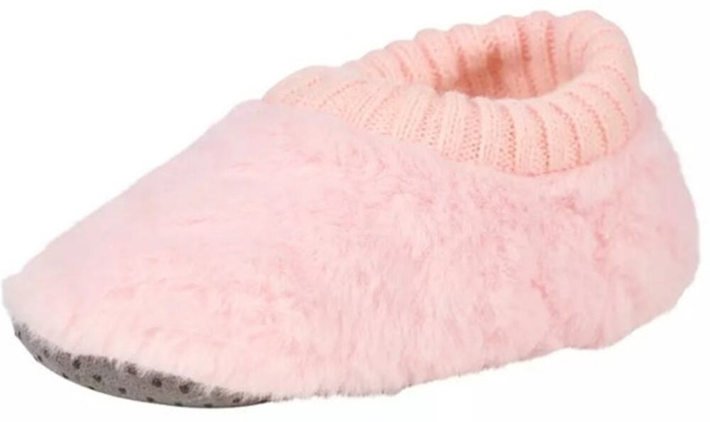 Northeast Outfitters Cozy Cabin Girls' Fur Heart Slippers Youth Small